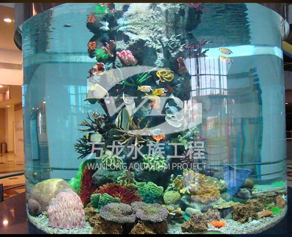北京景山鳳棲別墅魚缸